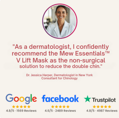 JawGlow Collagen Chin Lifting Gel Mask